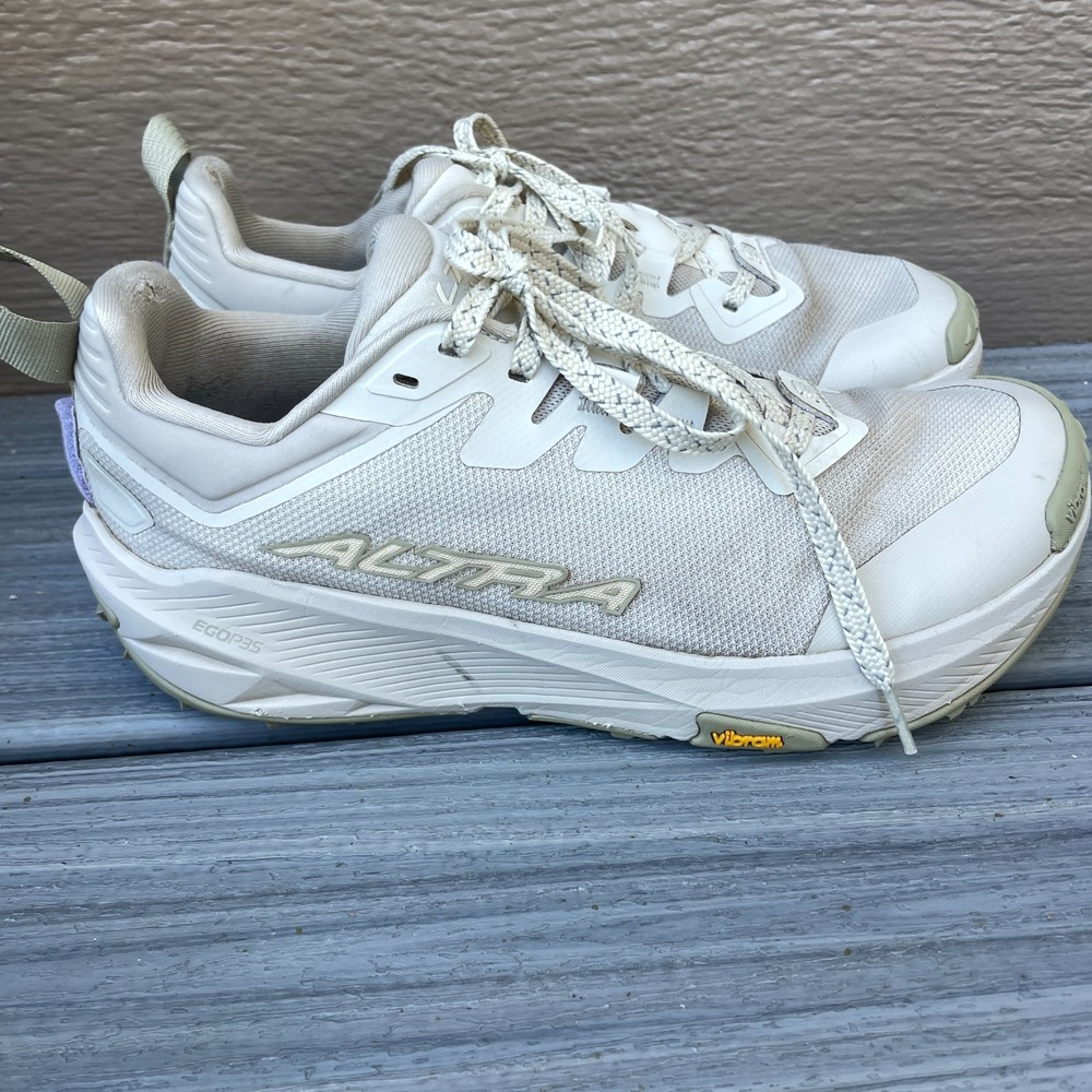Altra Experience Wild 3+ Women's Size 8.5 AL0A85UZ921 White Running Shoes USED!